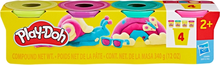 Play-Doh ensemble de pâte à modeler 4×85 g