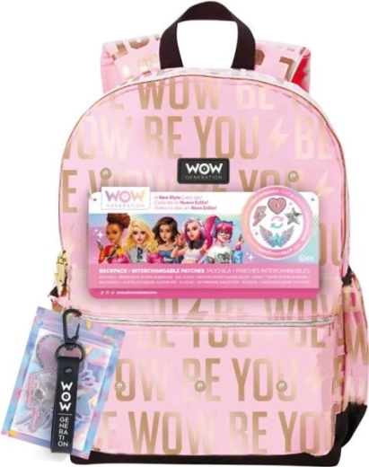 Sac à dos scolaire WOW Generation 42 cm avec accessoires