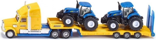 Camion avec tracteurs New Holland