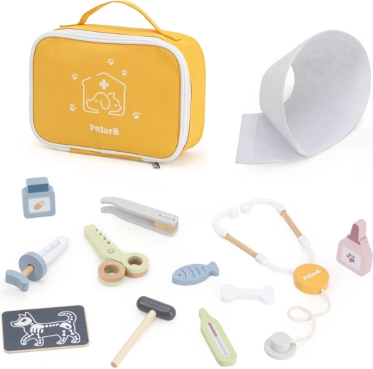 Set vétérinaire en bois PolarB petit vétérinaire