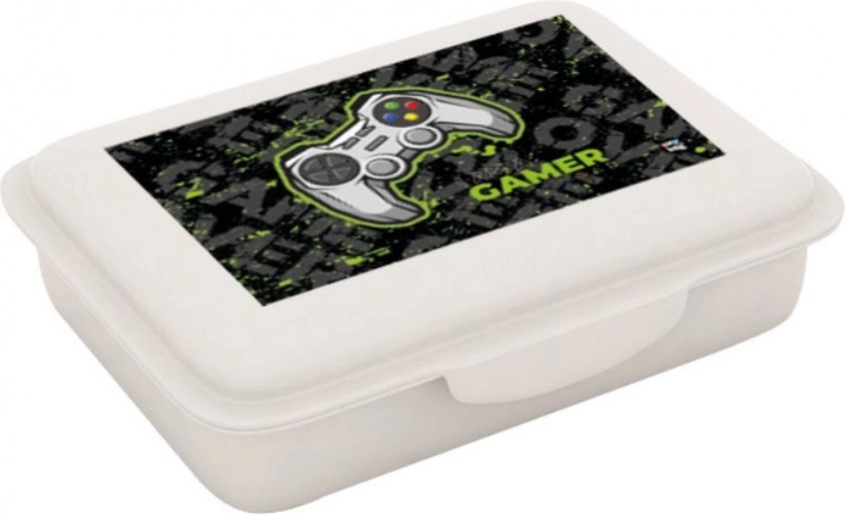 Boîte à goûter avec compartiment Gamer