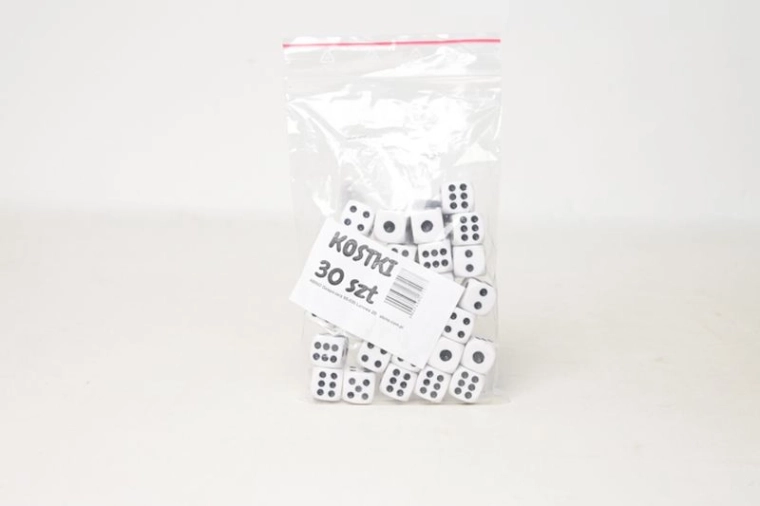Ensemble de dés de jeu classiques multicolores (30 pièces)