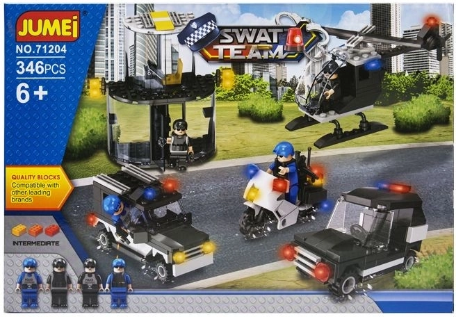 Équipe SWAT Jumei – services des unités spéciales (346 pièces) - 1 pièce