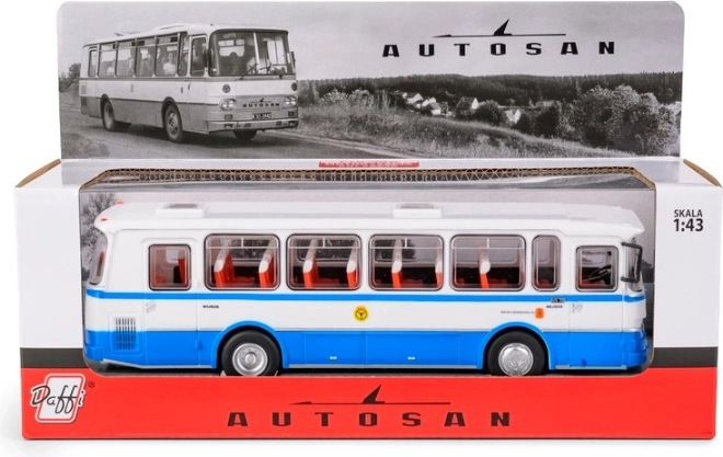 Modèle de collection d’autobus Autosan H9-20 PKS en finition bleue