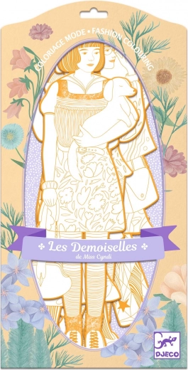 Coloriages de mode Djeco Scout & Friends