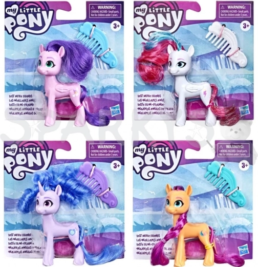 Figurine MY LITTLE PONY licorne avec peigne
