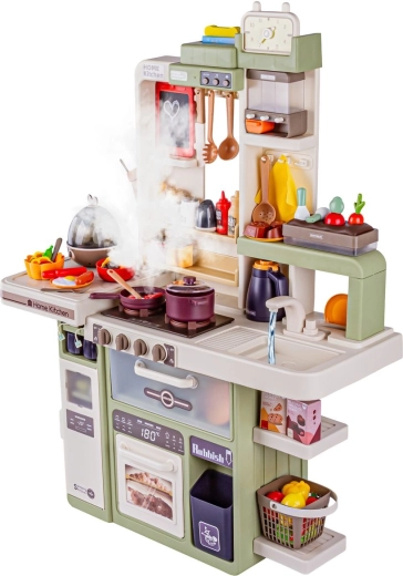 Effet vapeur et sons de cuisson réalistes