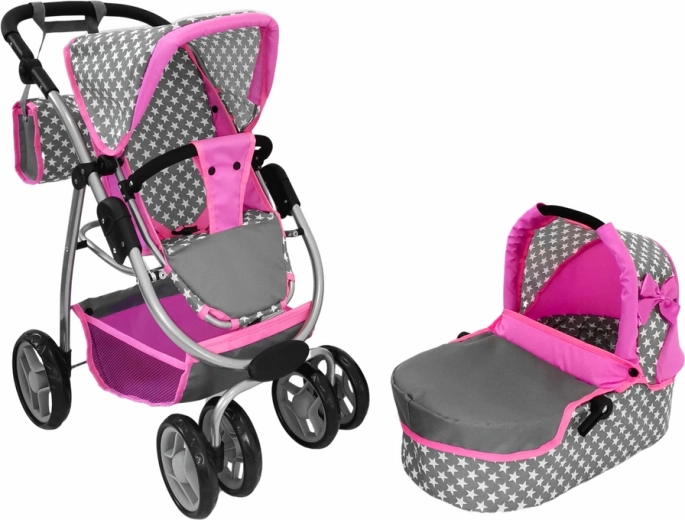 Poussette 2 en 1 avec nacelle amovible
