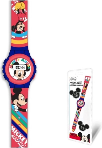 Montre-bracelet numérique Mickey Mouse