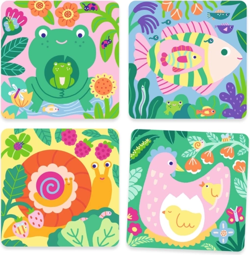 Cartes résistantes, illustrations joyeuses