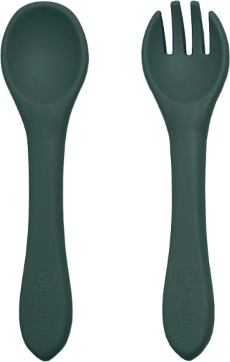 Couverts ergonomiques en silicone, doux pour les gencives