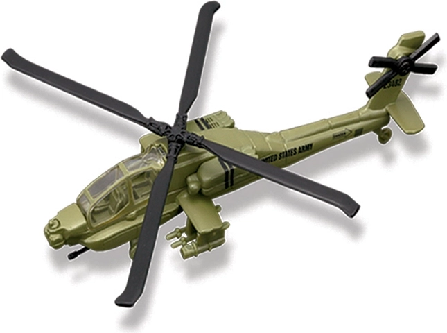 Maisto Fresh Metal Tailwinds AH-64 Apache modèle d’avion vert