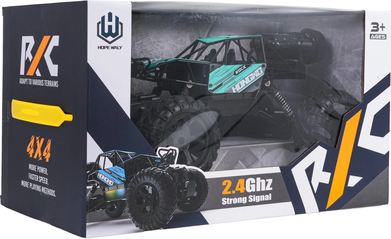 Crawler tout-terrain RC ROCK 1:14 avec fonction fumée