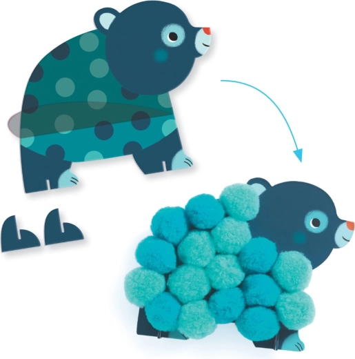 Illustrations colorées et matériaux résistants