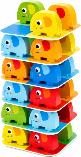 Assemblage de la tour, étape par étape, plein de suspense