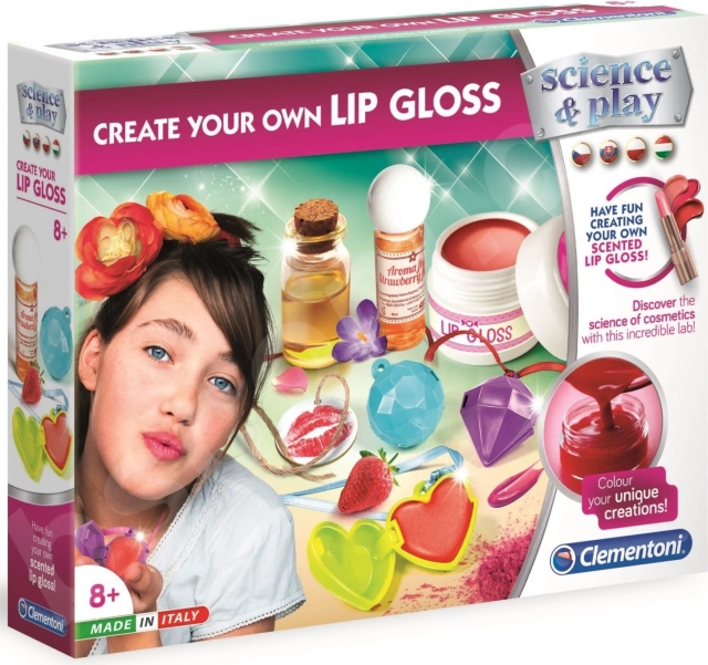 CLEMENTONI SCIENCE&PLAY mini laboratoire pour fabriquer des baumes à lèvres