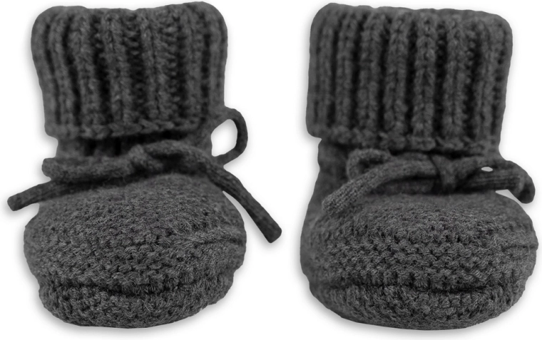 Chaussons en mérinos Lodger Pigeon 6–12 mois