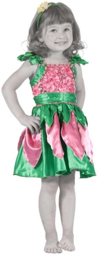 Costume de carnaval Wiky fée fleurie XS (92–104 cm) - 1 set