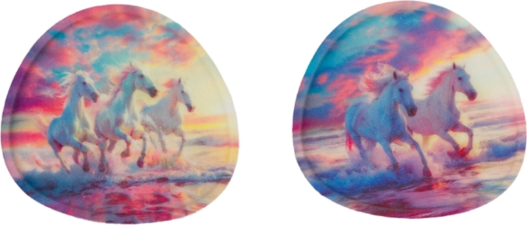 Baagl Baaglies – badges interchangeables Chevaux magiques, 2 pcs
