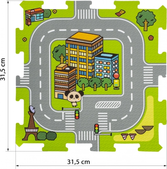 Carte routière pour petites voitures