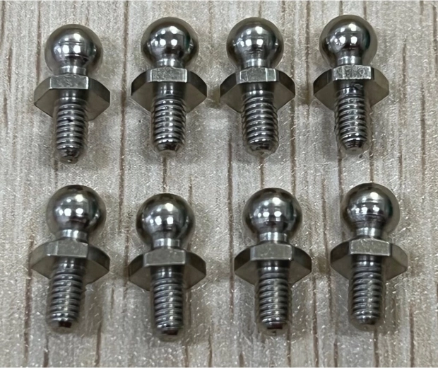 Vis à tête ronde pour Whelon – 8 pièces