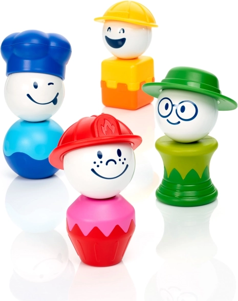SmartMax Moji premières personnes – jeu de construction magnétique 12 pcs