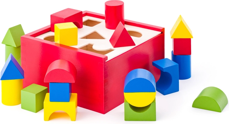 Petite boîte à formes à encastrer