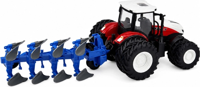 Charrue multi-socs pour un jeu agricole réaliste