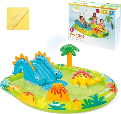 Aire de jeux aquatique pour enfants Dino Intex