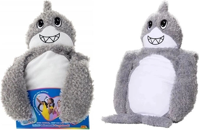 EPEE Tulinki requin en peluche gris 60 cm
