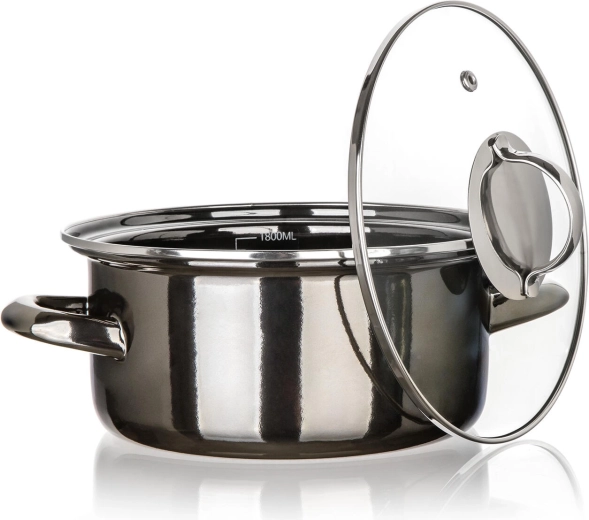 Couvercle en verre pour un contrôle aisé de la cuisson