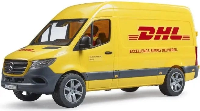 Camionnette DHL authentique