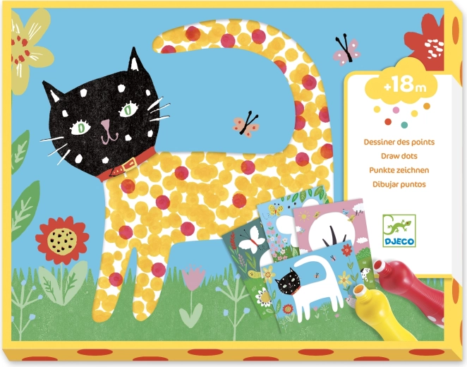 Djeco peinture pour les tout-petits – nature et animaux