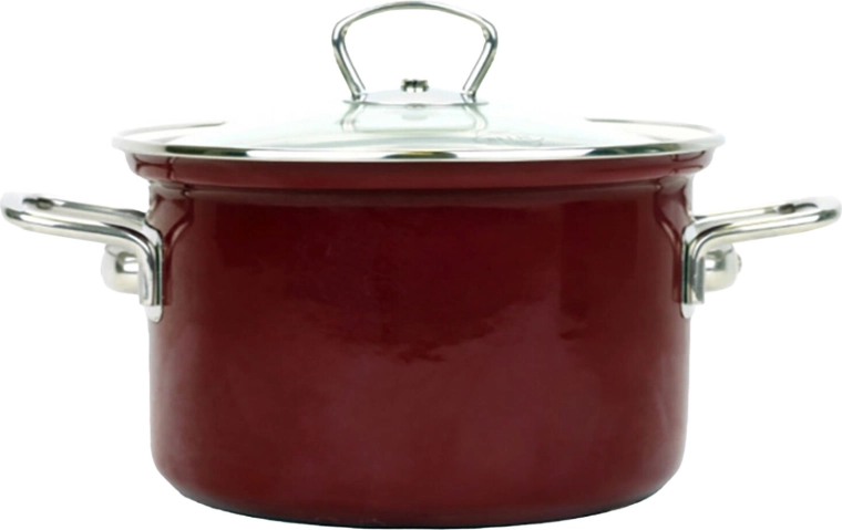Casserole BELIS Eco-Ceramic 20 cm avec couvercle en verre, 3,6 l