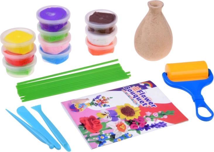 Fleurs sans colle – fixation directement sur les tiges