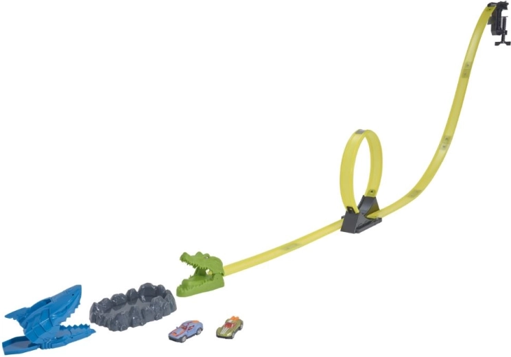 Circuit d’action : rampe, looping et mâchoires dévorantes