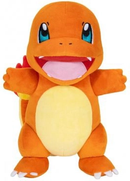 Peluche interactive Charmander avec effets de feu