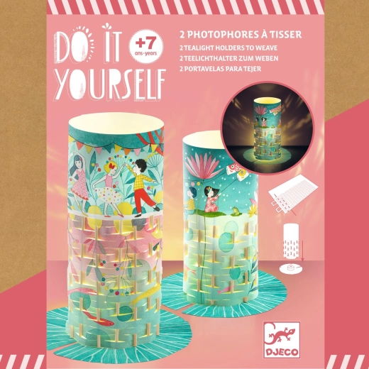 DIY lanternes en papier DJECO
