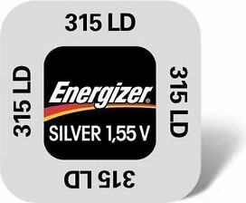 Pile bouton Energizer 315, 1,55 V