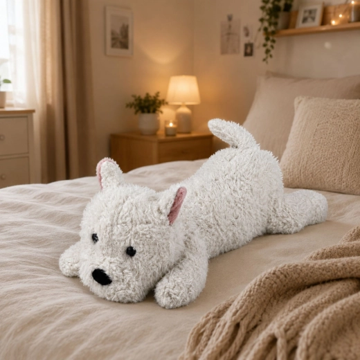 Forme allongée comme un coussin