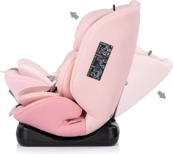 Confort en voyage : 5 positions d’inclinaison et rembourrage doux