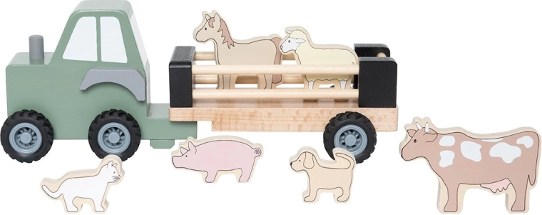 Tracteur de ferme Jabadabado avec animaux