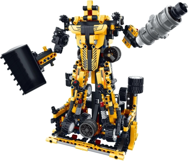 Combinaison de 6 modèles en un seul robot