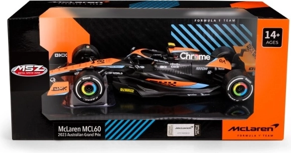 Modèle de collection de formule MSZ McLaren MCL60 Grand Prix d’Australie à l’échelle 1:24