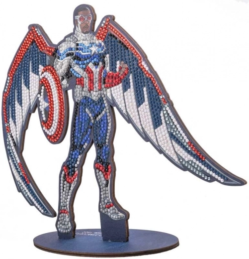 Peinture diamant XL Avengers : Falcon