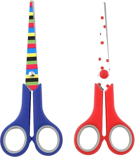 Ciseaux CONCORDE Happy 17 cm, colorés