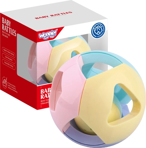 Woopie baby balle hochet pastel pour bébés 0m+