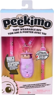 Peekimo animal interactif dans une pochette violette