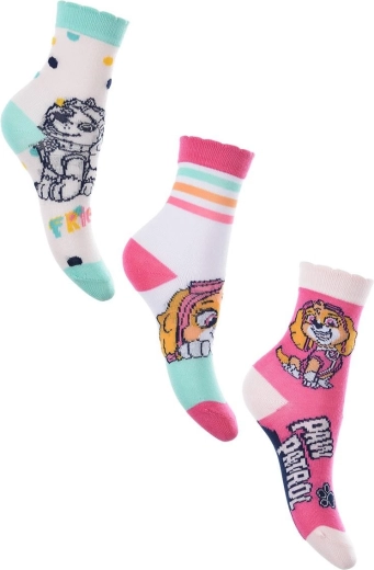Lot de 3 paires de chaussettes Pat' Patrouille