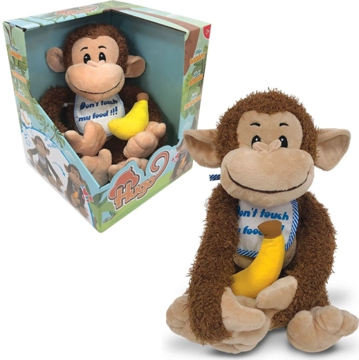 Petit singe en peluche Hugo – singe en peluche avec banane